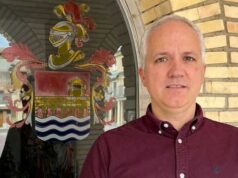 Carlos Alcuaz, candidato del PSN-PSOE a la alcaldía de Caparroso