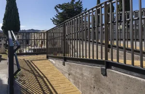 El Ayuntamiento de Fitero culmina la mejora de la accesibilidad al cementerio