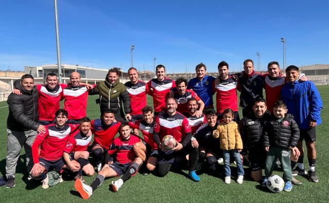 Corellano-Cirbonero-Veteranos-celebracon-titulo-liga Trofeo de la Amistad