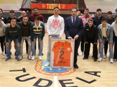David García se despide del Ribera Navarra tras 14 temporadas y el club retirará para siempre su dorsal número 2 Ribera Navarra David García