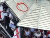 La Policía identifica en Tudela al piloto de un dron que sobrevoló la plaza durante el cohete y los fuegos Tudela dron