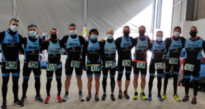 Participantes de la SDR Arenas en el Campeonato Navarro de Duatlón Sprint de Alsasua