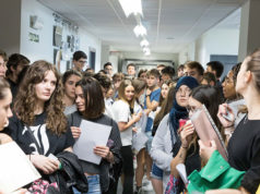Un total de 363 alumnos se examinan de la EVAU en el campus de Tudela
