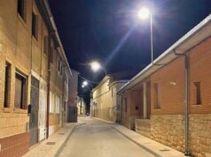 Fustiñana alumbrado público LED