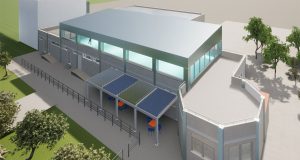 Fustiñana nuevas salas complejo deportivo