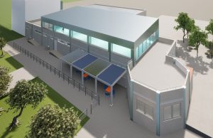 Fustiñana nuevas salas complejo deportivo