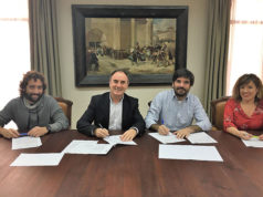 Ayuntamiento y ETI formalizan su colaboración a través de dos convenios Convenio ETI ayuntamiento Tudela