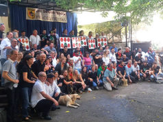 Beterri acoge una jornada de convivencia de peñas de Tudela, Tafalla, Sangüesa y Pamplona