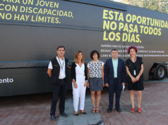 La Fundación ONCE difunde en Tudela la iniciativa «Esta oportunidad no pasa todos los días»