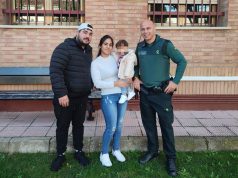 La Guardia Civil salva a un bebé con una reanimación cardiopulmonar en Corella Guardia Civil bebé