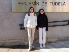 Shania Martín y Safa El Ammaoui, del IES Benjamín de Tudela, premiadas en el Concurso de cuentos Ciudad de Tudela IES Benjamín