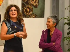 La profesora Rosa Trejo expone en Hendaya