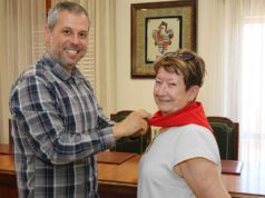 Maribel Muñoz lanzará el cohete que iniciará este lunes las fiestas de Castejón