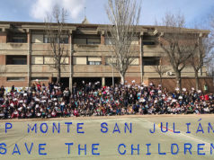 Los alumnos de San Julián corren a favor de la ong Save the children