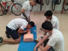 El Instituto Benjamín de Tudela se suma a los espacios cardioprotegidos de la ciudad IES Benjamín espacio cardioprotegido