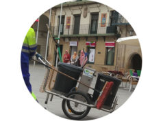 Limpieza viaria en Corella