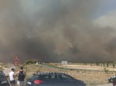Incendio forestal en Sendaviva y la Virgen del Yugo Incendio Sendaviva