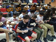 Concierto didáctico en el IES Valle del Ebro