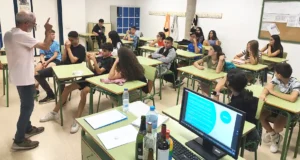 Sesión de prevención de consumo del alcohol en el ies valle del ebro