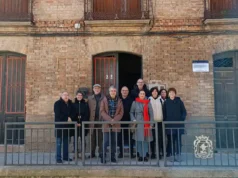 La Comisión de Derechos Sociales visita el inmueble que acogerá los apartamentos de Vida Independiente para Personas con Discapacidad en Corella
