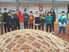 Alumnos del IES Valle del Ebro visitan el Museo de las Matemáticas de Aragón