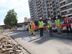 La reforma del Paseo de Pamplona continúa avanzando en su segunda fase