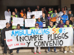 Los trabajadores de transporte sanitario denuncian que la situación de las ambulancias es insostenible