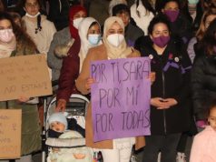 Más de 500 personas reivindican la igualdad en el Día de la Mujer en Tudela