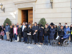 Tudela se suma a las muestras de solidaridad con las víctimas del terrorismo