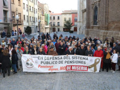 La coordinadora ribera por la defensa de las pensiones retoma las movilizaciones