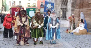 Cabalgata de Reyes Magos en Tudela