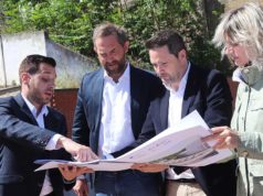 El secretario de Estado de Turismo destaca el proyecto de corredor verde como recurso turistíco de la ciudad en torno al Ebro