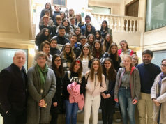 Alumnos alemanes visitan la Ribera en un intercambio con el IES Valle del Ebro