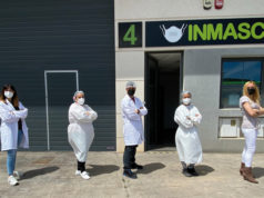 INMASC ya fabrica FFP2 a 0,25€/und con venta directa en fábrica El equipo de Inmasc