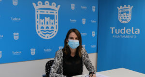 Irene Royo, concejala delegada de Hacienda, Catastro, Patrimonio y Compras del Ayuntamiento de Tudela