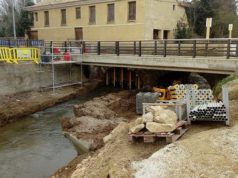 El acceso a Cascante por la Vía Romana se va a regular mediante semáforos durante las obras de reparación del puente del río Queiles
