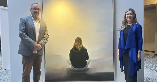 Inauguracioìn de la exposicioìn 'Identidad', de Catalina Orart Catalina Orart expone Identidad en la UNED de Tudela