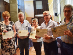 Un grupo de profesores se jubilan en el IES Benjamín de Tudela