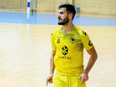 El pívot portugués Joao Miguel en el Ribera Navarra FS