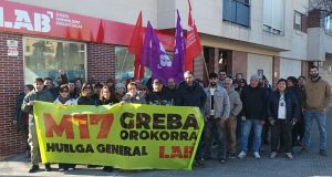 LAB Huelga General marzo