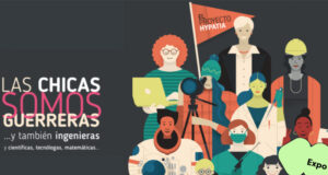 exposición Las chicas somos guerreras