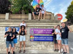 Murchante coloca carteles contra las agresiones LGTBIfóbicas Murchante