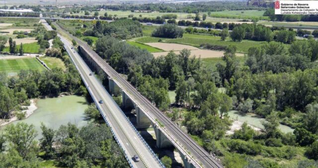 MARCILLA-AMPLICION-00 puente río Aragón Marcilla