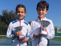 El cirbonero, Adrián García, se ha proclamado recientemente Campeón de Navarra 2020 de tenis en categoría alevín masculino y la tudelana, María Trujillo, Sub-Campeona de Navarra de la misma categoría femenina en el Campeonato celebrado en las instalaciones de la C.D. Amaya de Pamplona