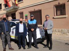 Milagro estrena coche policial eléctrico y ascensor en el Ayuntamiento