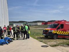 Simulacro sustancia tóxica Milagro