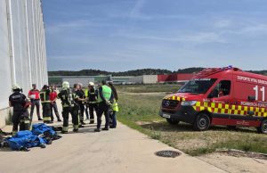 Simulacro sustancia tóxica Milagro