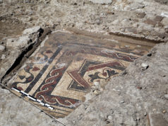 Cultura estudia unos mosaicos romanos hallados cerca de Peralta mosaicos romanos