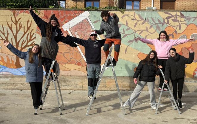 mural Erasmus IES Alhama