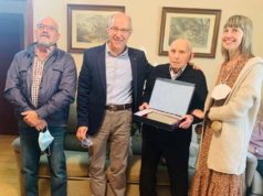 El murchantino José Sebastián Ucha celebró su 100 cumpleaños